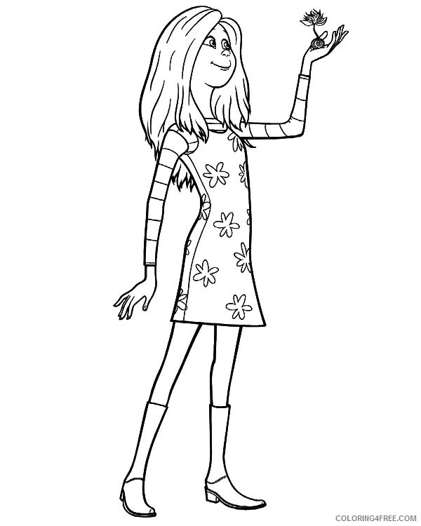 lorax coloring pages audrey Coloring4free