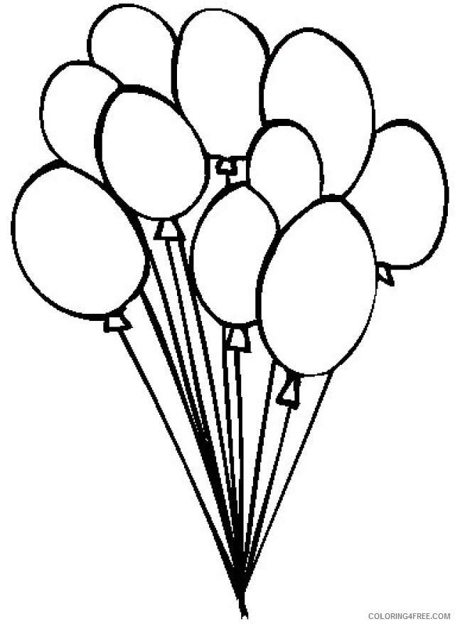 lots of balloon coloring pages Coloring4free