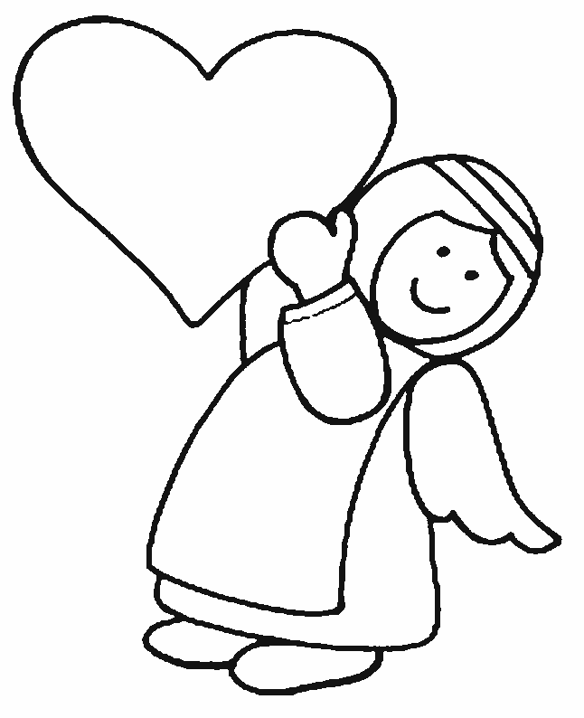 love angel coloring pages Coloring4free