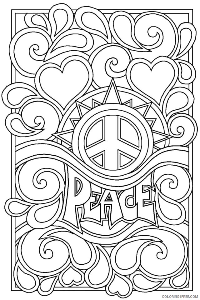 love coloring pages printable for adults Coloring4free