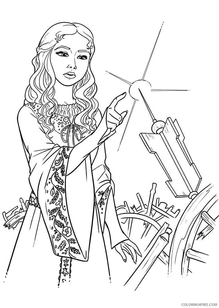 maleficent coloring pages princess aurora Coloring4free