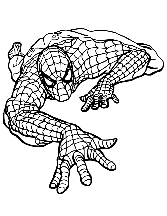 marvel coloring pages amazing spider man Coloring4free