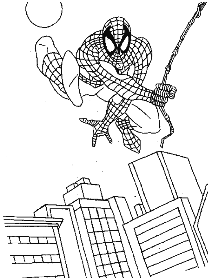 marvel coloring pages the amazing spiderman Coloring4free