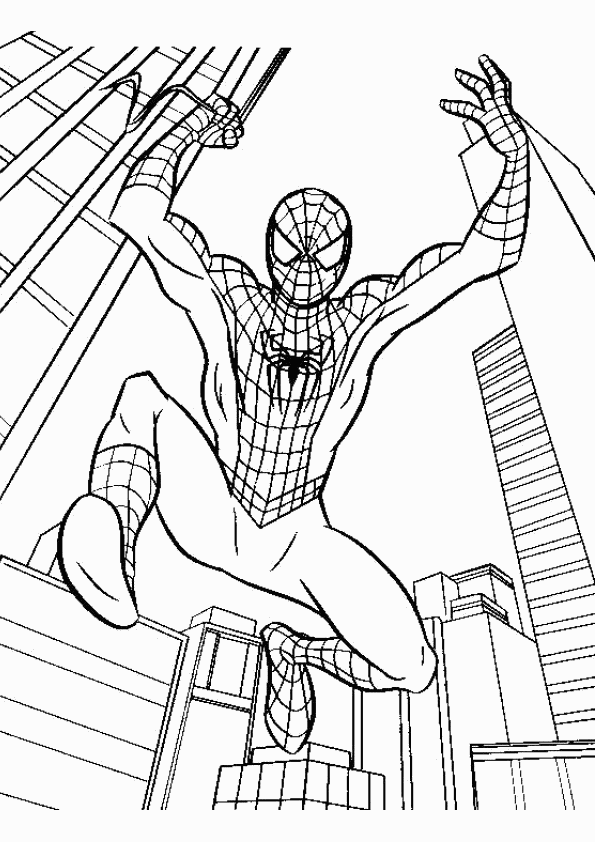 marvel spiderman coloring pages Coloring4free