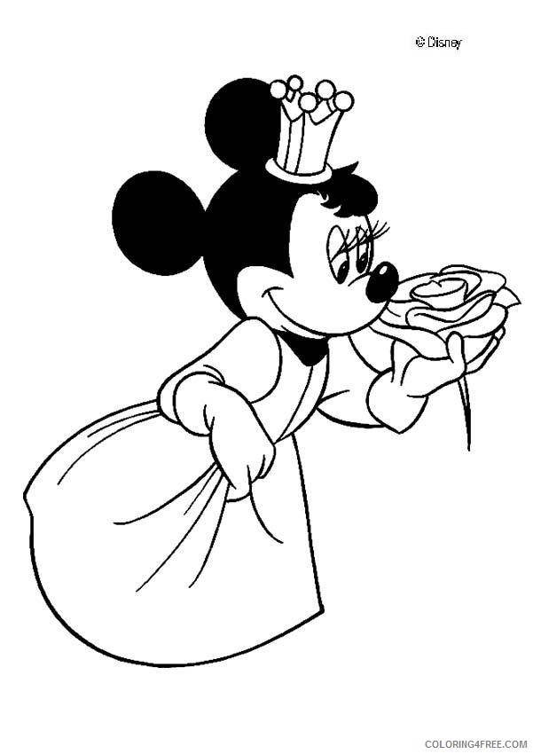 mickey mouse coloring pages minnie mouse Coloring4free
