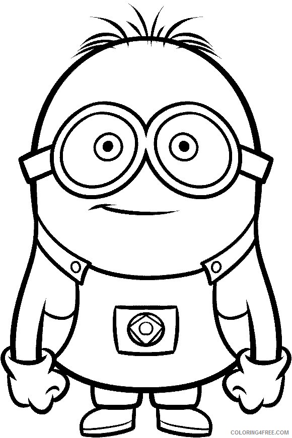 minions coloring pages printable Coloring4free