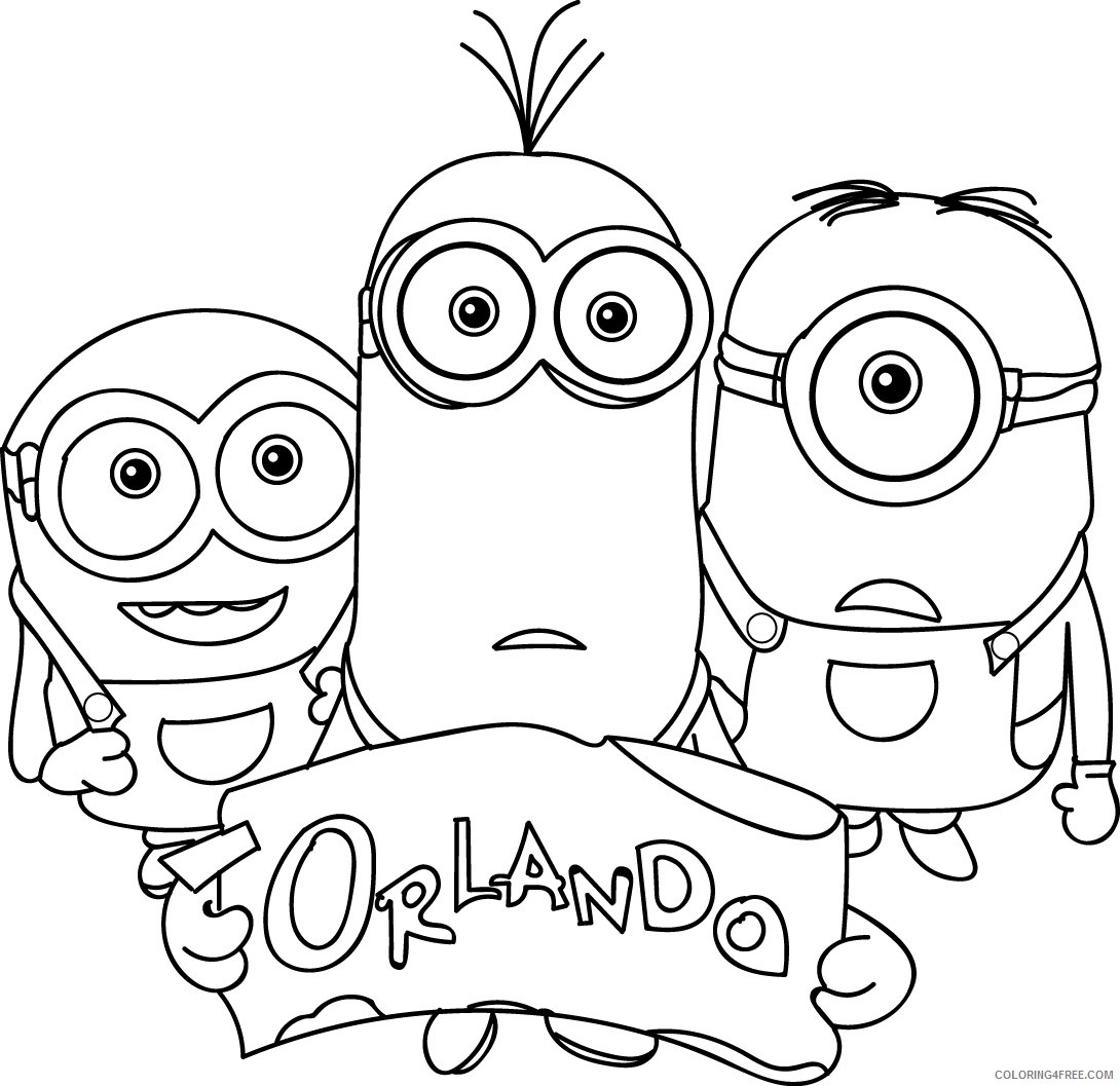 minions the movie coloring pages Coloring4free