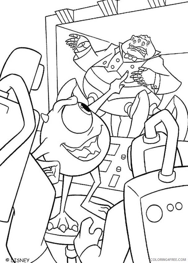 monsters inc coloring pages to print Coloring4free