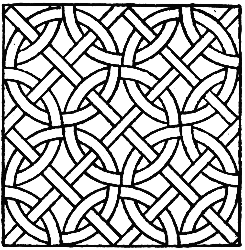 mosaic coloring pages for kids Coloring4free