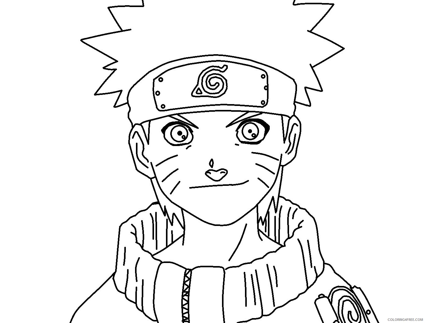 naruto coloring pages kids Coloring4free