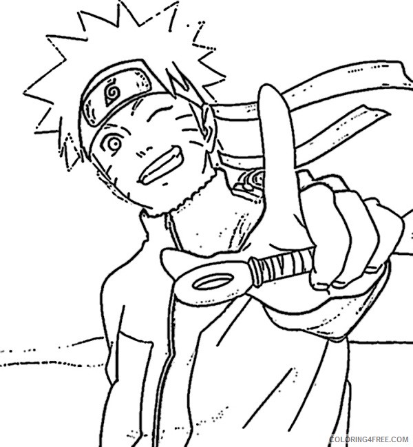 naruto coloring pages shippuden Coloring4free