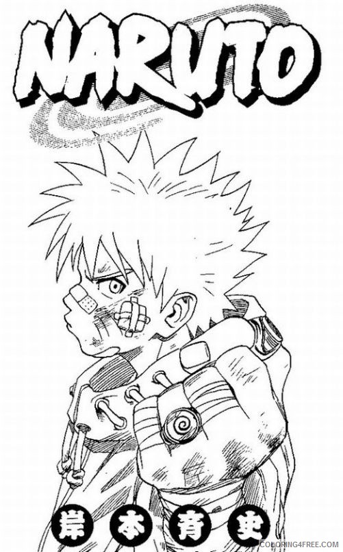 naruto coloring pages to print Coloring4free