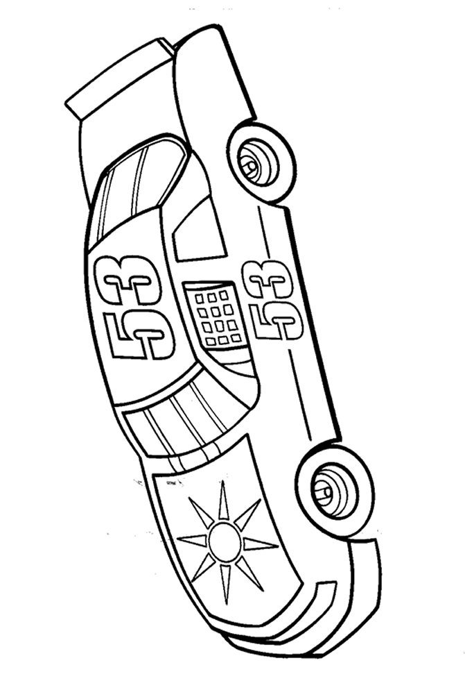 nascar coloring pages number 53 Coloring4free