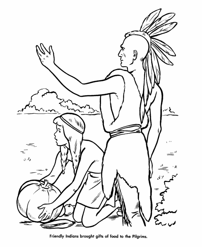 native american coloring pages to print Coloring4free