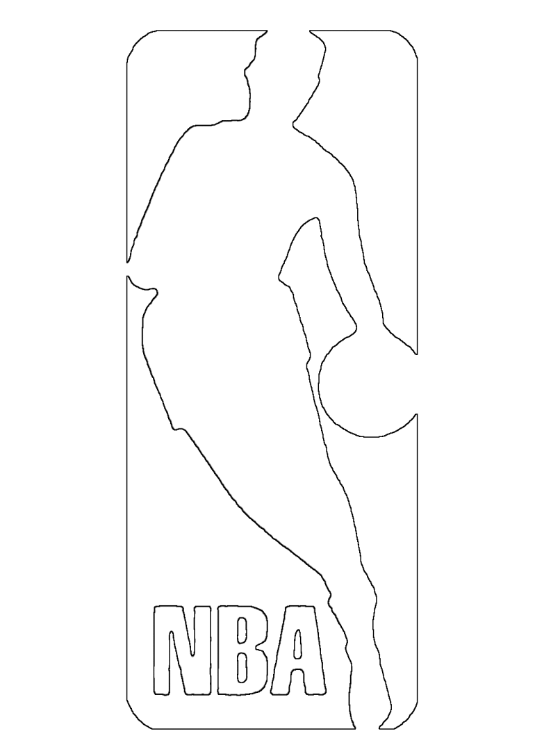 nba coloring pages logo Coloring4free