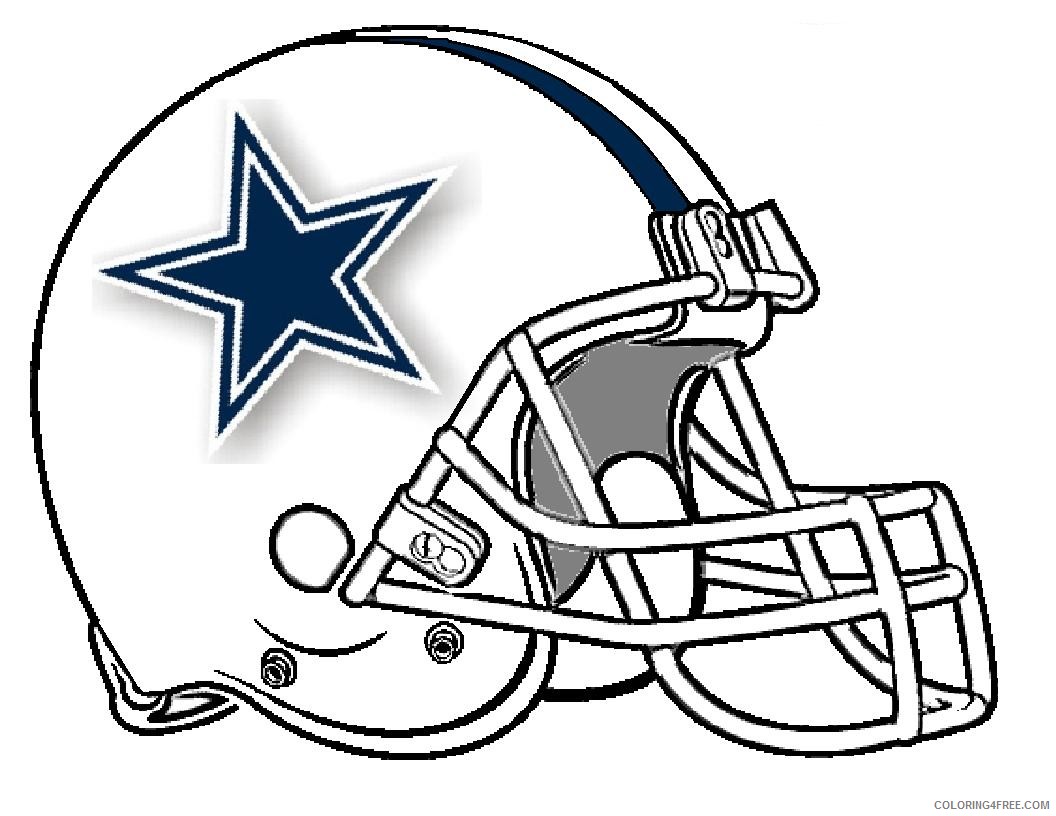 nfl coloring pages dallas cowboys Coloring4free