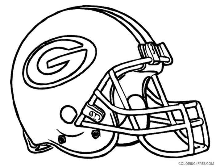 nfl coloring pages green bay packers Coloring4free