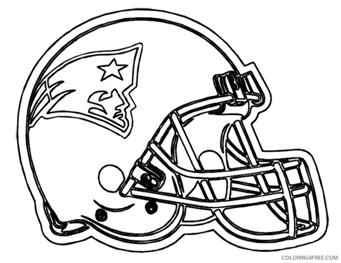 nfl coloring pages new england patriots Coloring4free
