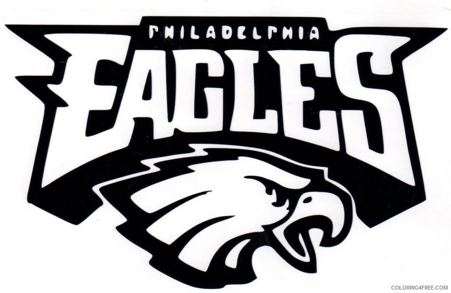 nfl coloring pages philadelphia eagles Coloring4free