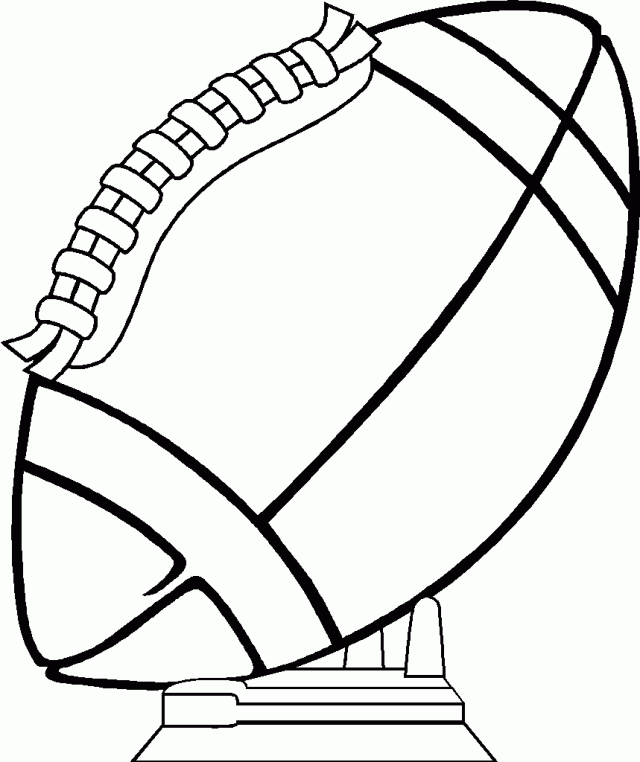 nfl coloring pages trophy Coloring4free