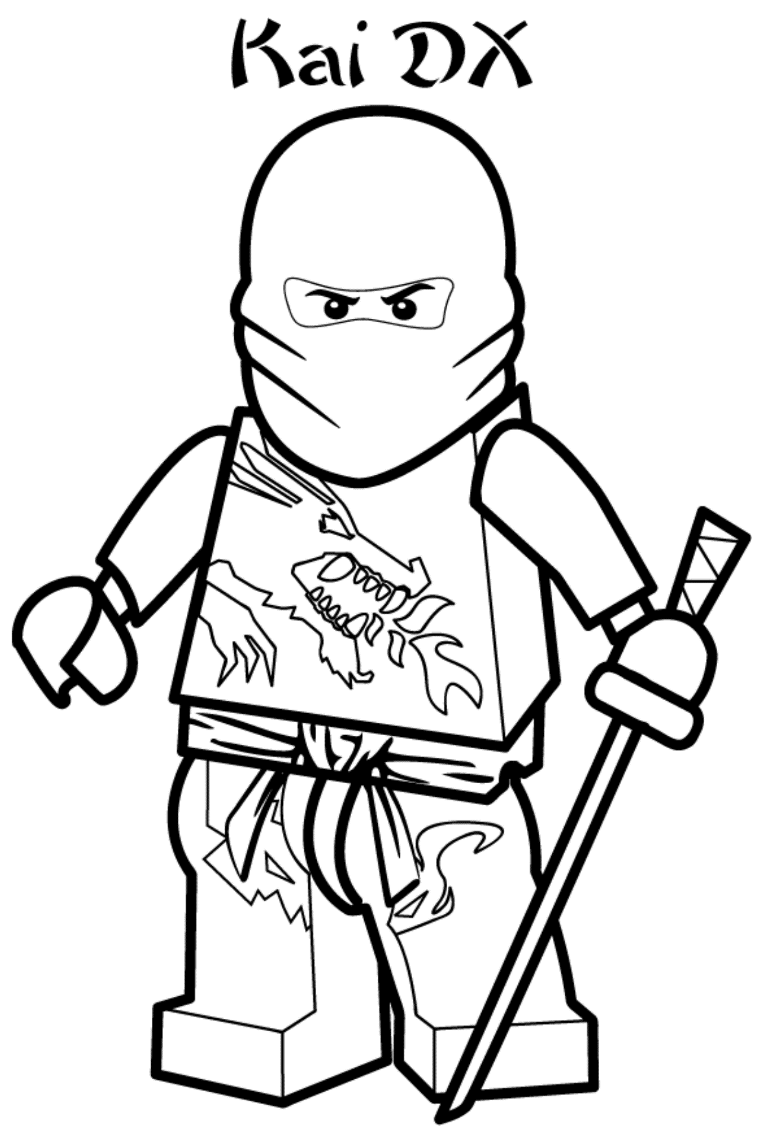 ninjago coloring pages for kids Coloring4free