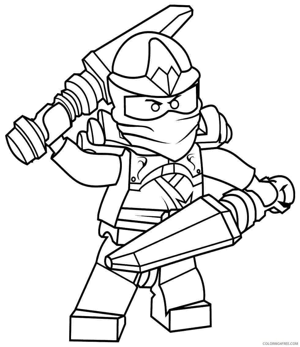 ninjago coloring pages free for kids Coloring4free