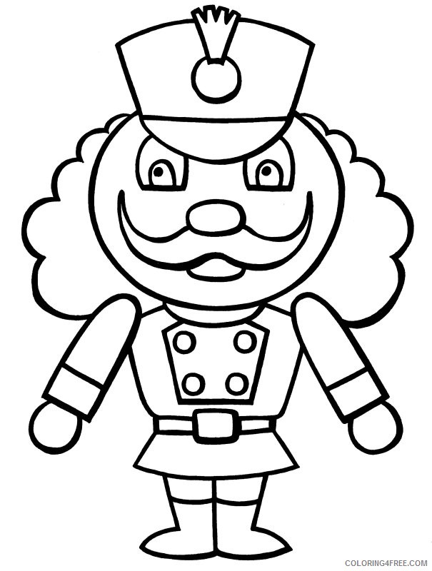 nutcracker coloring pages for kids Coloring4free