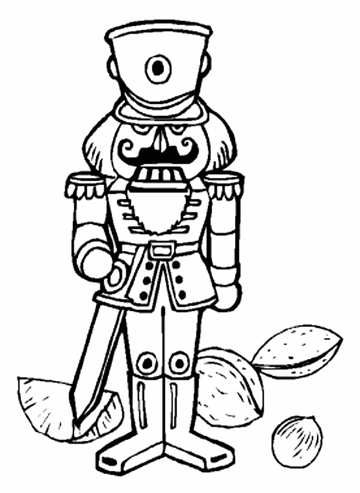 nutcracker coloring pages free to print Coloring4free
