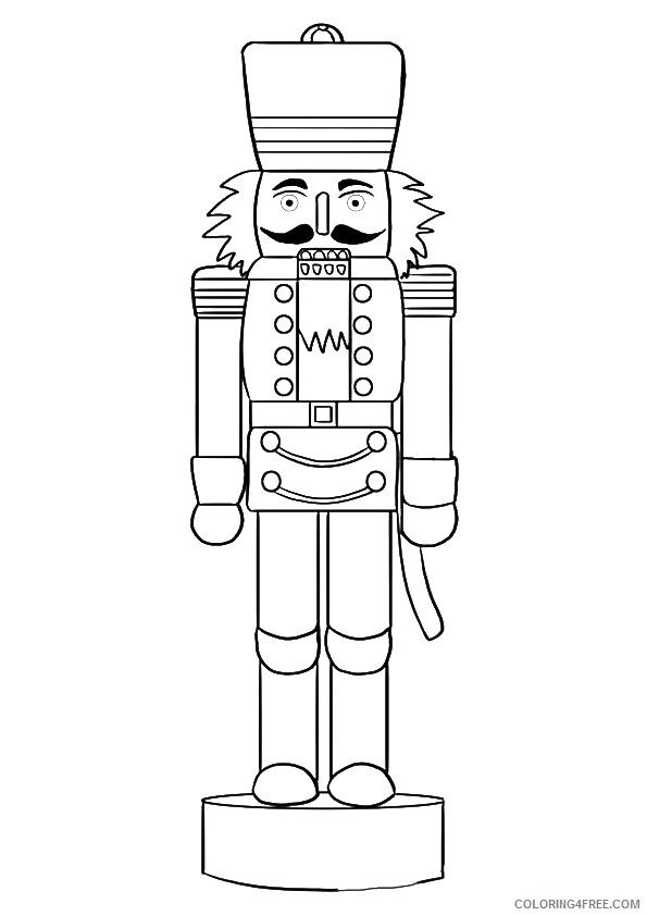 nutcracker coloring pages to print Coloring4free