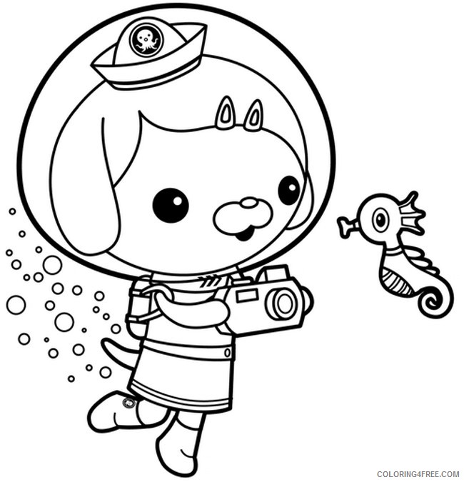 octonauts coloring pages dashi Coloring4free