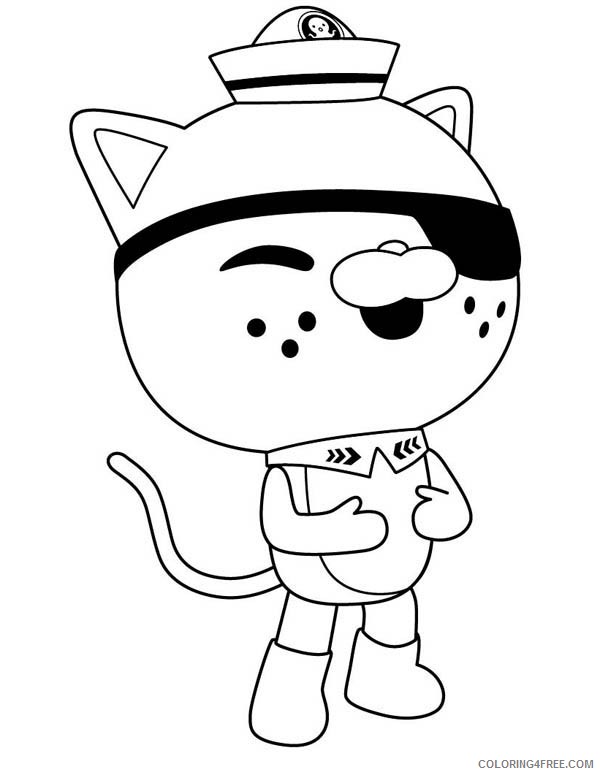 octonauts coloring pages kwazii kitten Coloring4free