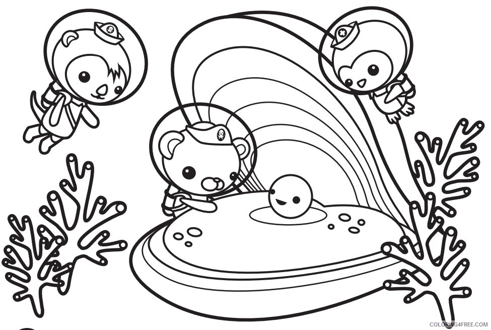 octonauts coloring pages printable Coloring4free