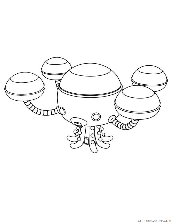 octonauts coloring pages the octopod Coloring4free