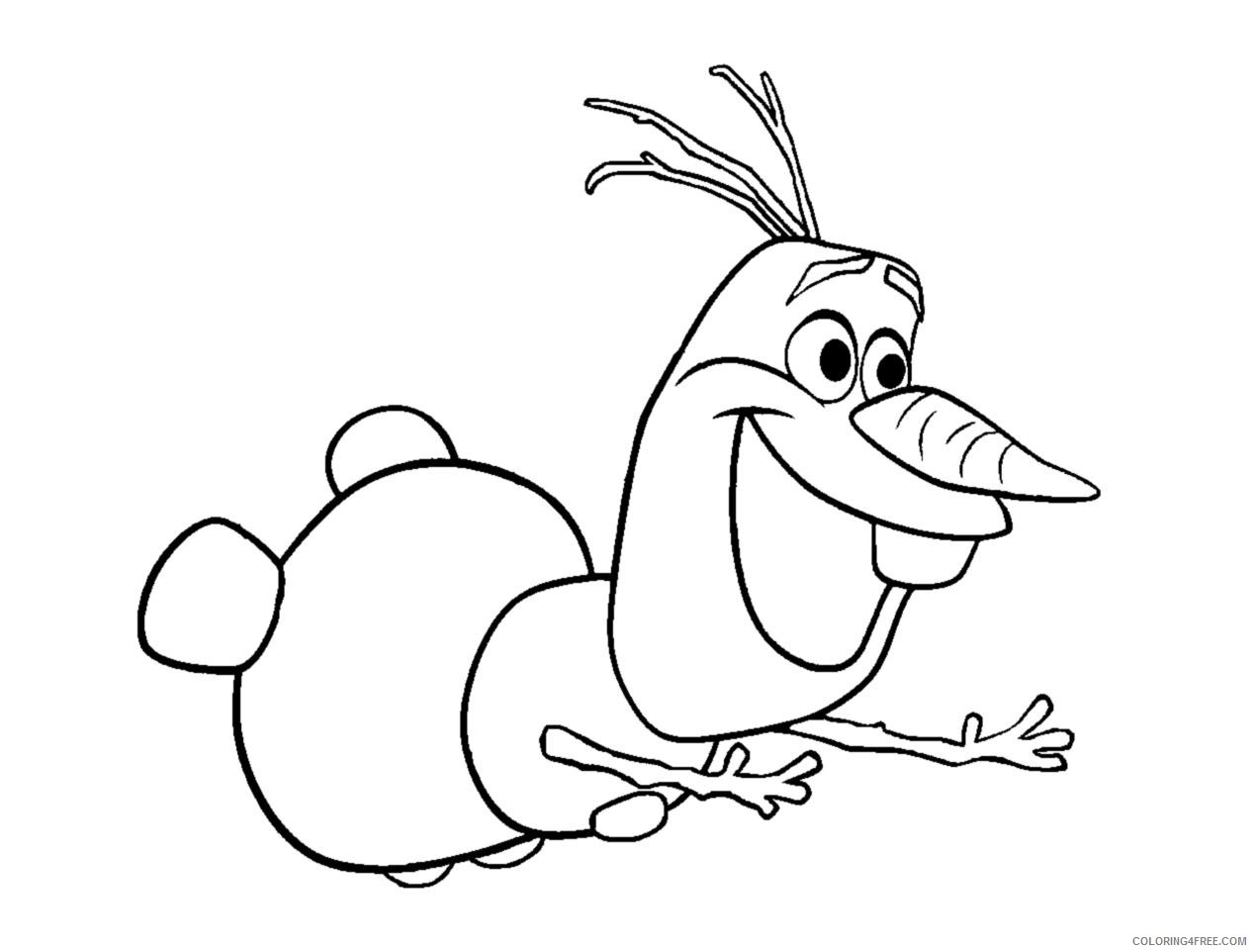 olaf flying coloring pages Coloring4free