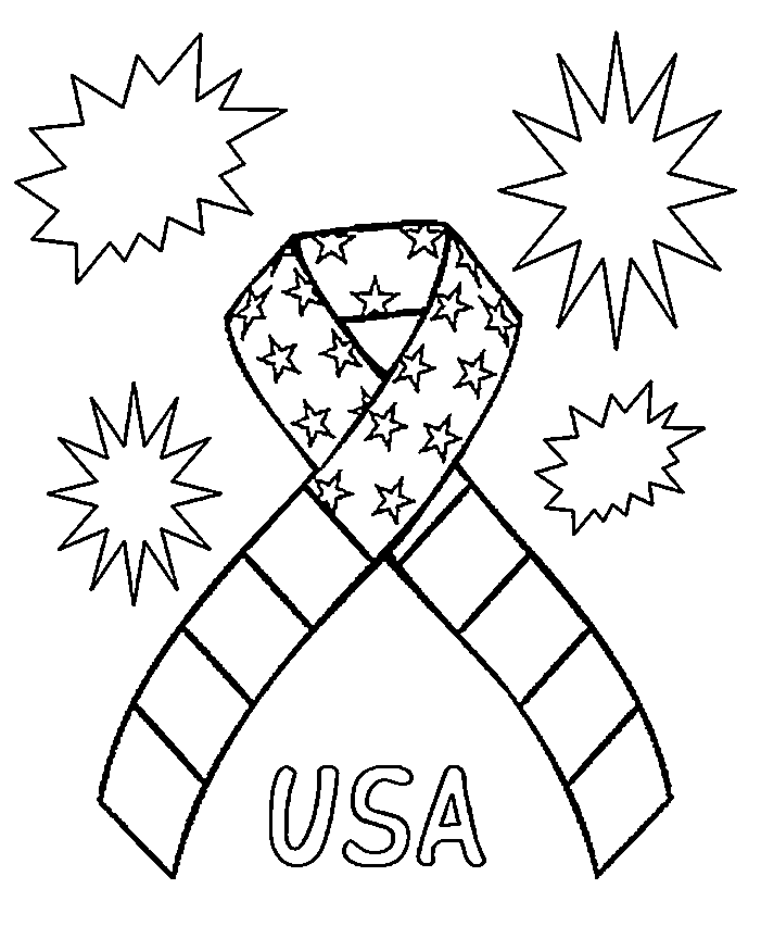 patriotic coloring pages free printable Coloring4free