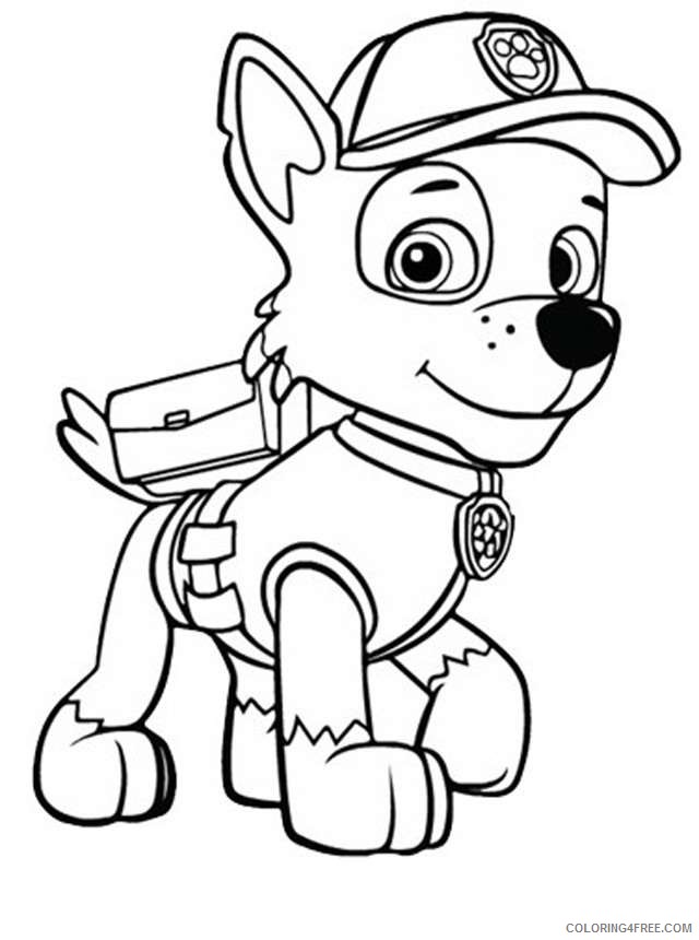 paw patrol rocky coloring pages Coloring4free