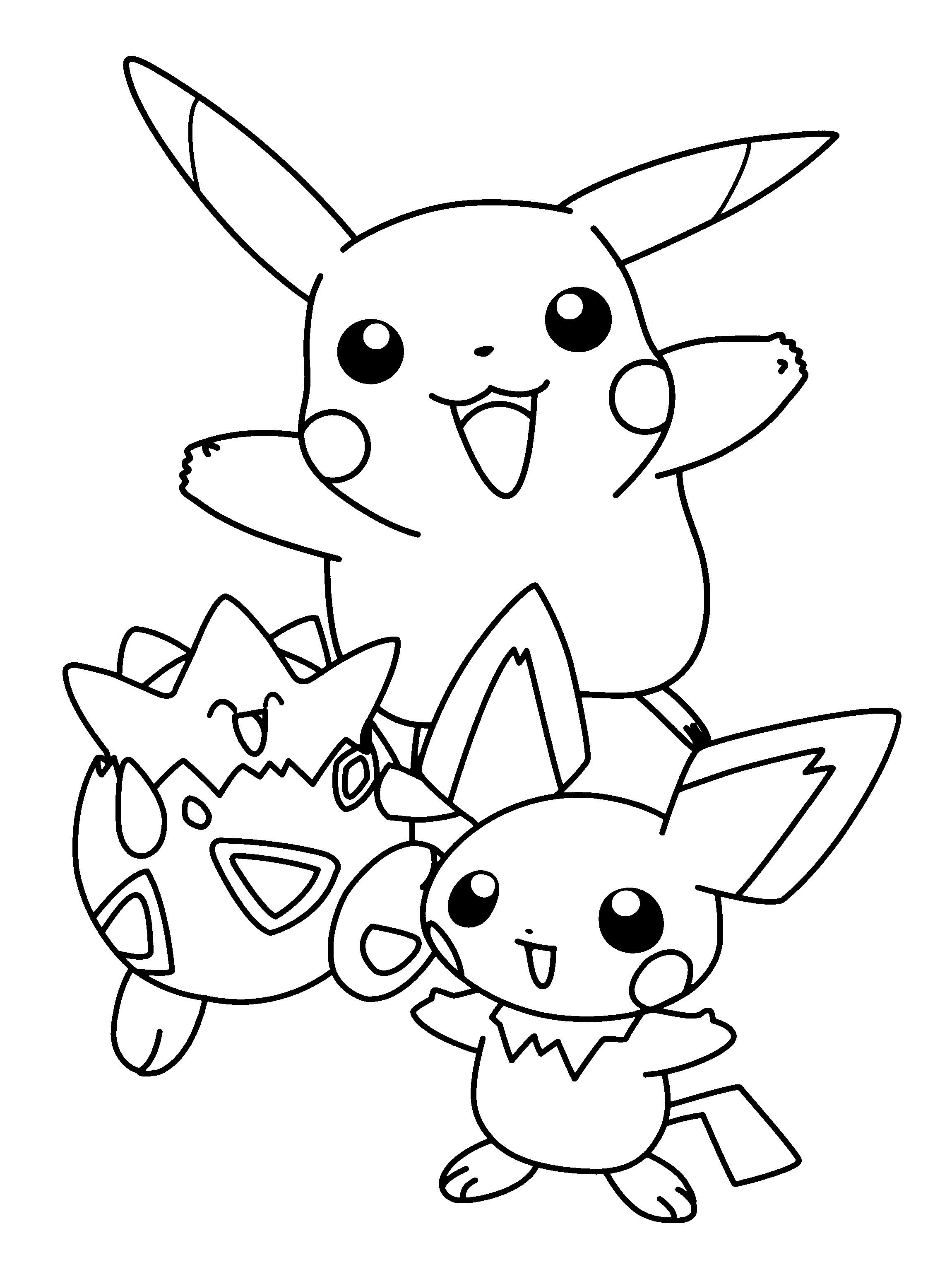 pokemon coloring pages free printable Coloring4free
