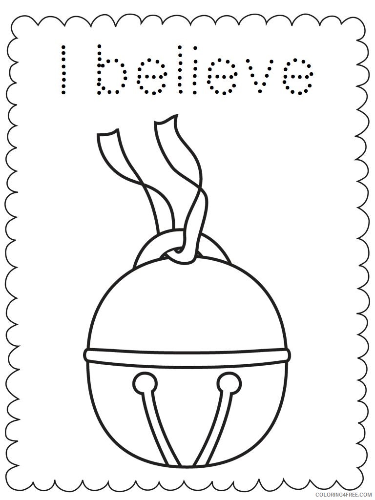 polar express coloring pages believe Coloring4free