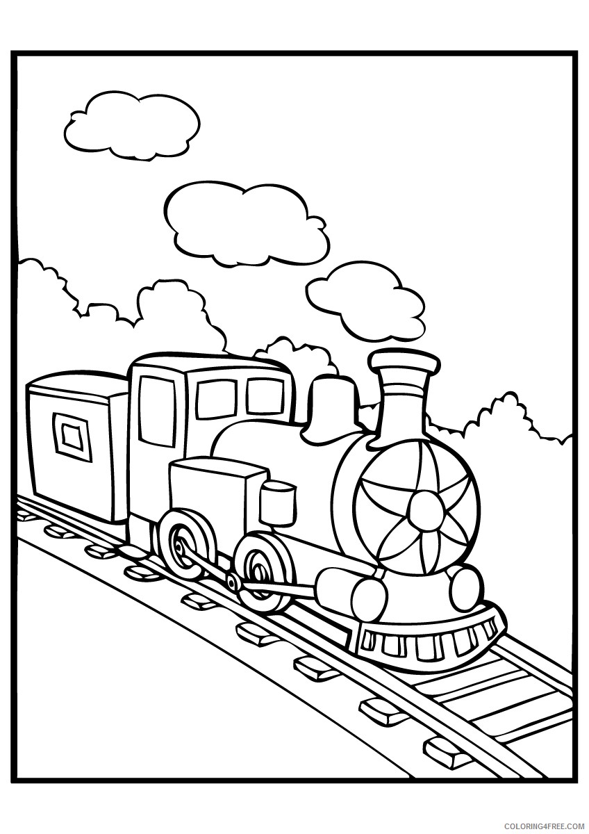 polar express coloring pages for kids Coloring4free