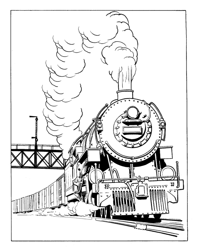 polar express coloring pages to print Coloring4free