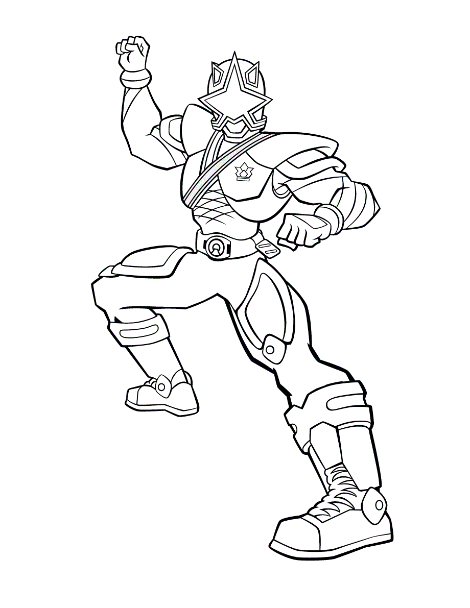 power ranger coloring pages gold ranger Coloring4free