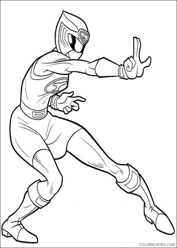 power ranger coloring pages ninja storm blue Coloring4free