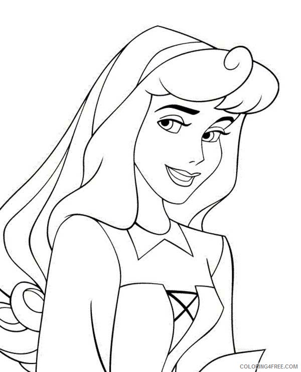 printable aurora coloring pages for kids Coloring4free