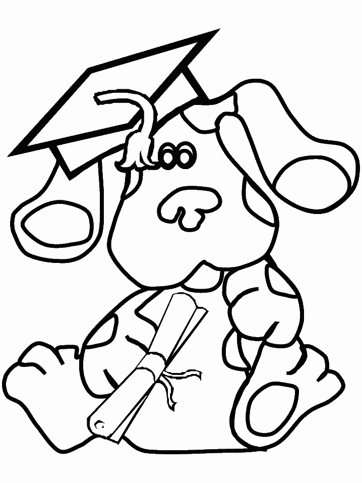 printable blues clues coloring pages Coloring4free