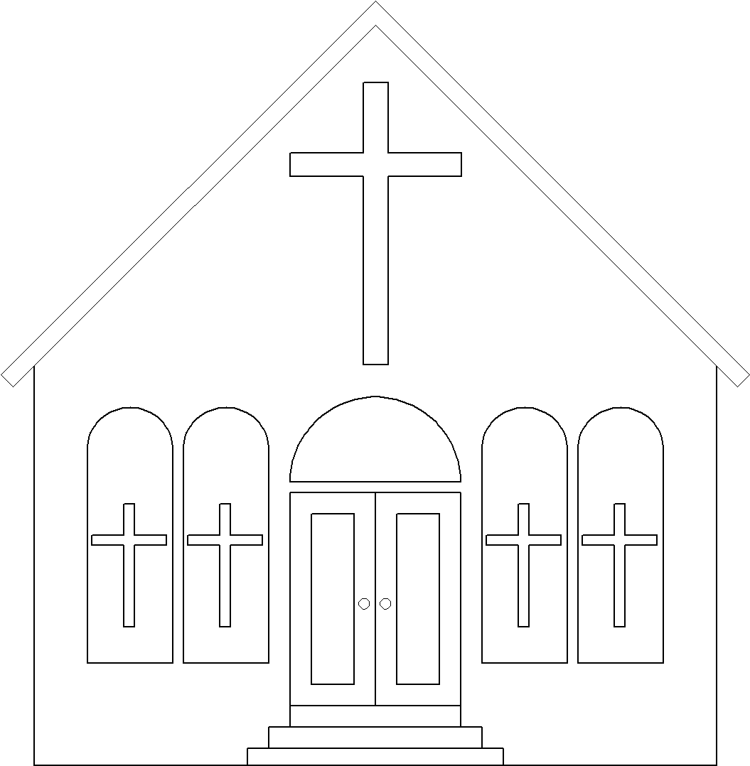 printable church coloring pages Coloring4free