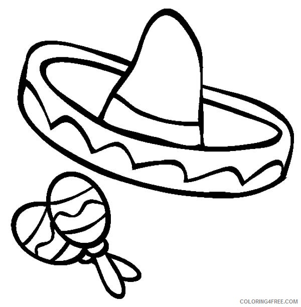 printable cinco de mayo coloring pages for kids Coloring4free