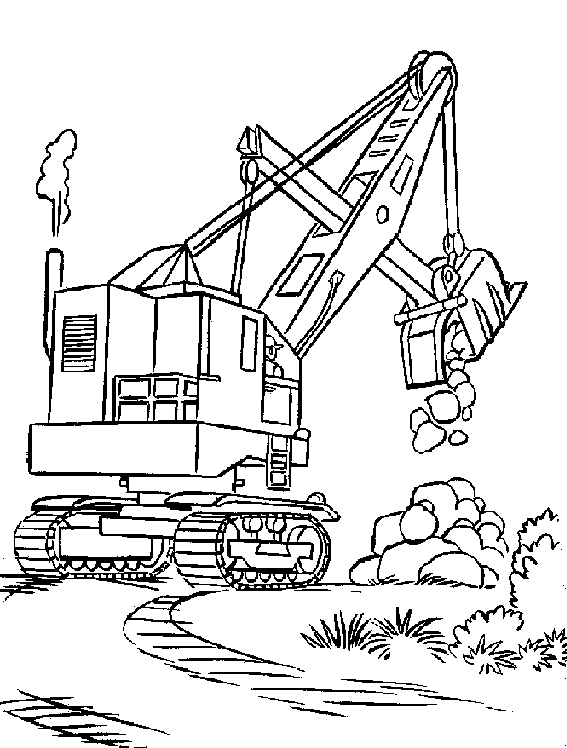 printable construction coloring pages Coloring4free