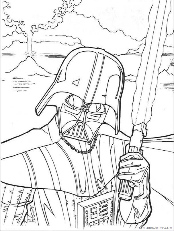 printable darth vader coloring pages Coloring4free