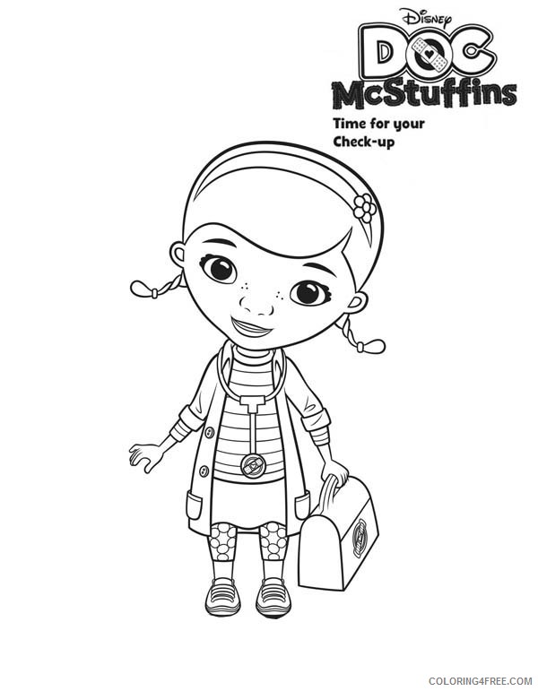 printable doc mcstuffins coloring pages for kids Coloring4free