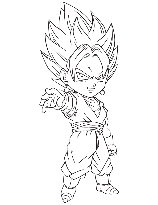 printable dragon ball z coloring pages for kids Coloring4free